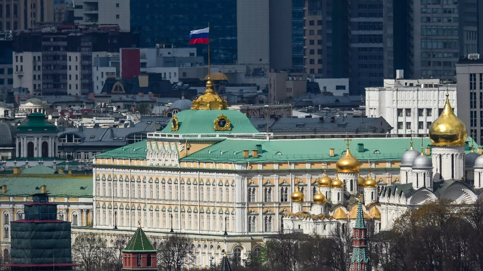 Вид на Большой Кремлёвский дворец  - РИА Новости, 1920, 19.05.2022